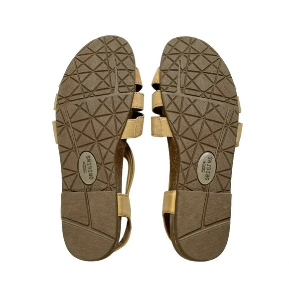 NEW Earth Origins Laney Leather Sling Back Sandals - Picture 4 of 4